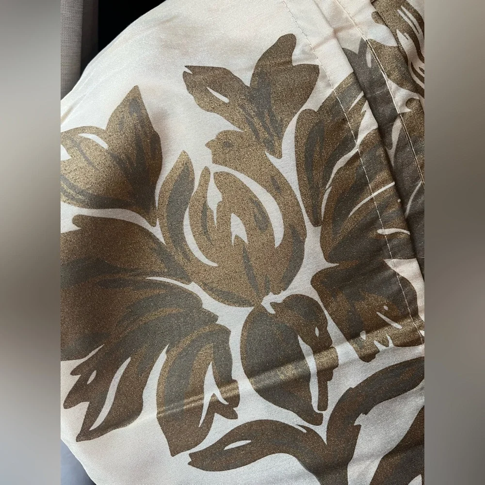 NWT Metallic Shower Curtain